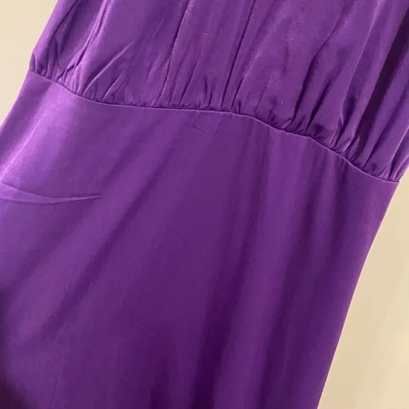 Ashley Stewart Purple Halter Maxi Dress Sz 14 - Picture 2 of 7